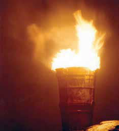 Maha Deepam, lit on top of Arunachala every year